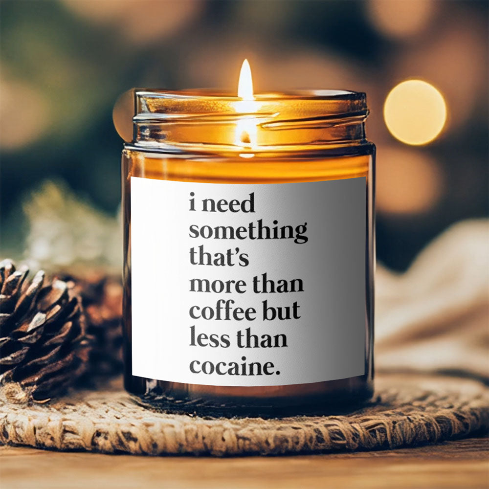 MORE THAN COFFEE - Premium Kerze