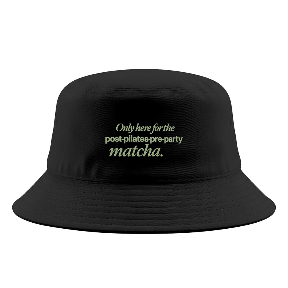 POST PILATES PRE PARTY MATCHA - Bucket Hat
