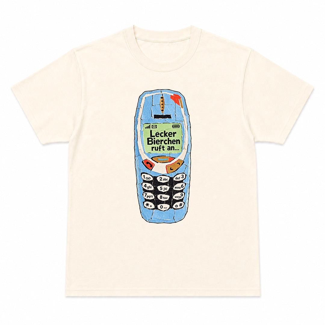 LECKER BIERCHEN RUFT AN - Camiseta Premium Unisex