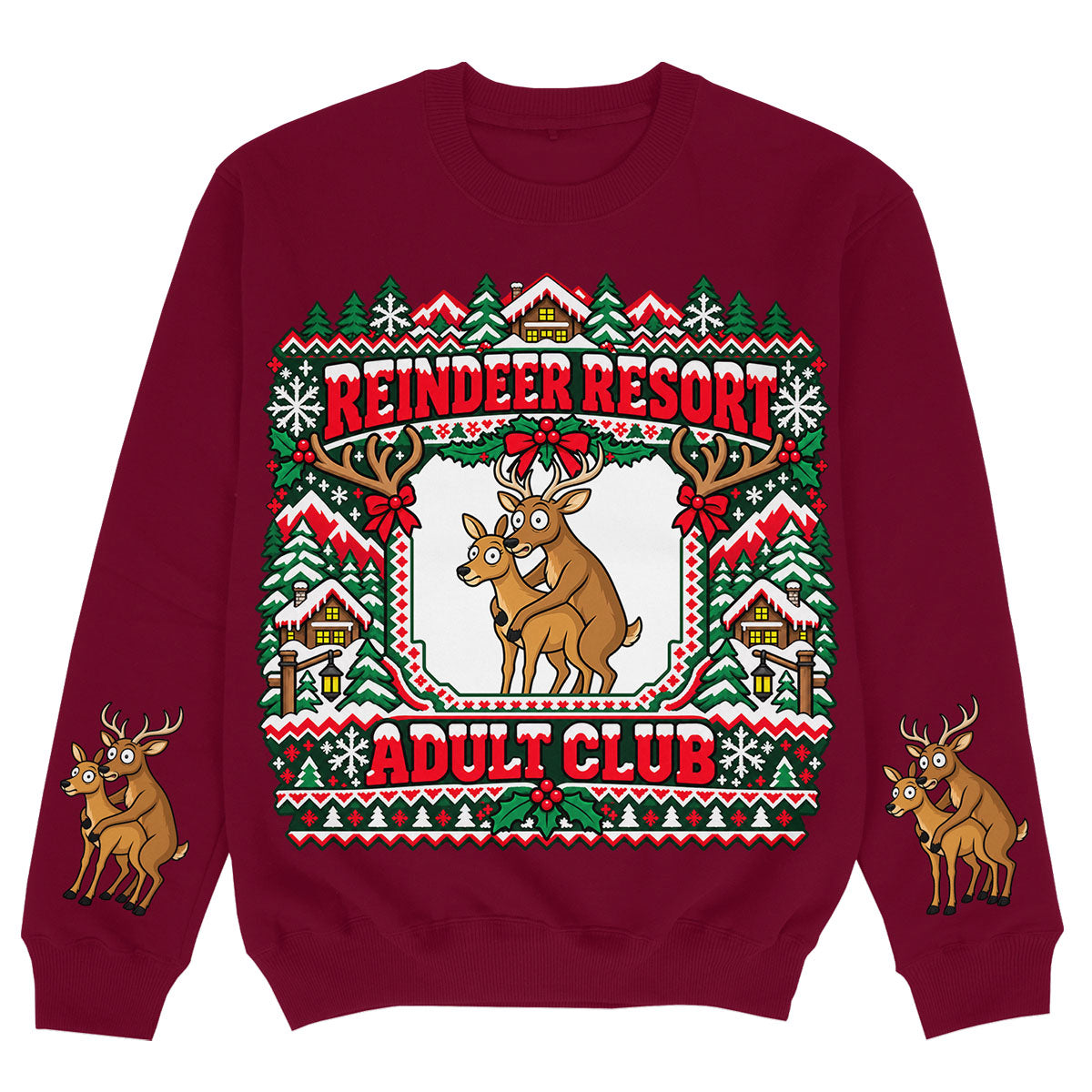 REINDEER RESORT - Sweatshirt Premium
