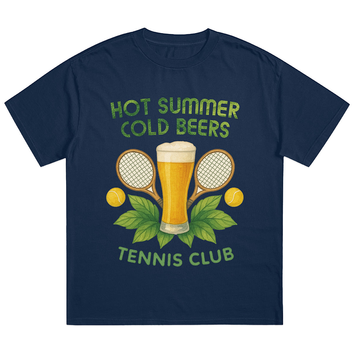 HOT SUMMER COLD BEERS - Premium T-Shirt Unisex